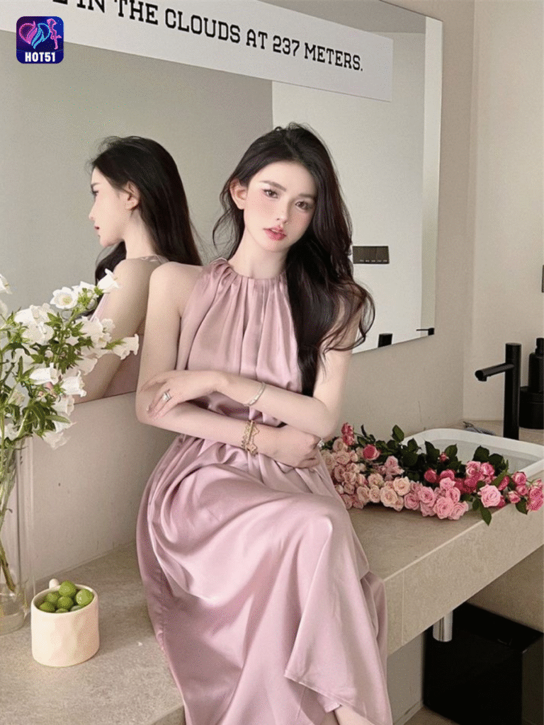 Hot51 Live App Beautiful Stunning Giải Trí Livestream 18+ 2 Beautiful girl live stream on Hot51 app